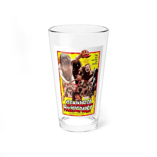 CANNIBAL HOLOCAUST (3) 1980 Movie Poster - Pint Glass 16oz 16oz - Go Mug Yourself
