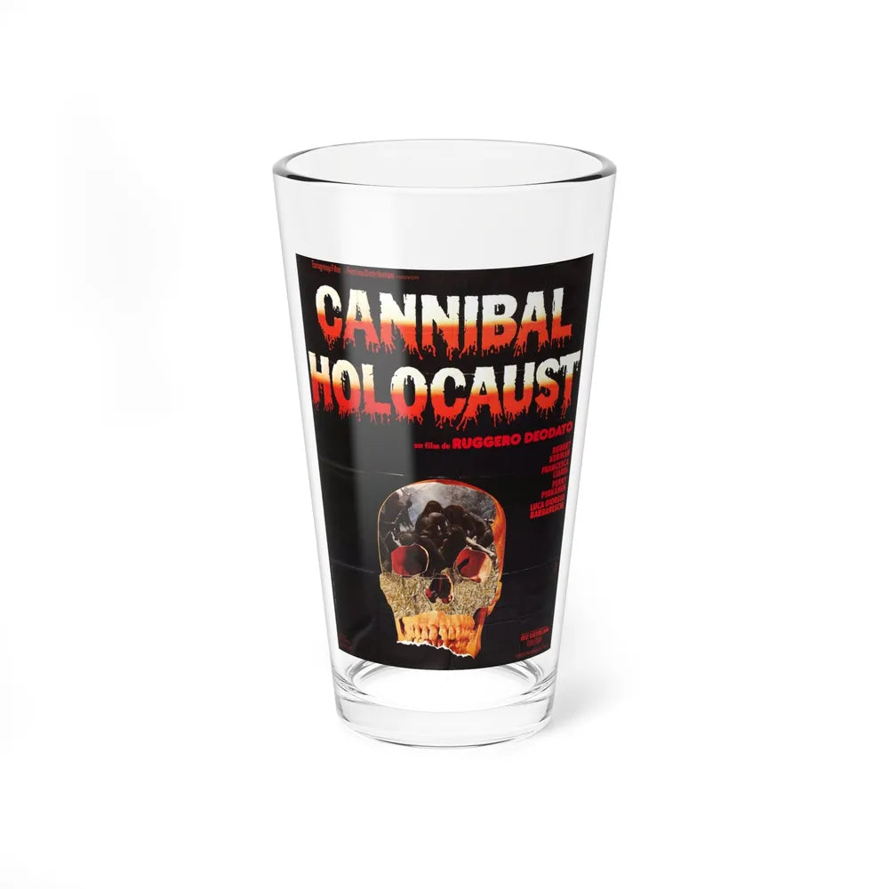 CANNIBAL HOLOCAUST (FRENCH) 1980 Movie Poster - Pint Glass 16oz-16oz-Go Mug Yourself