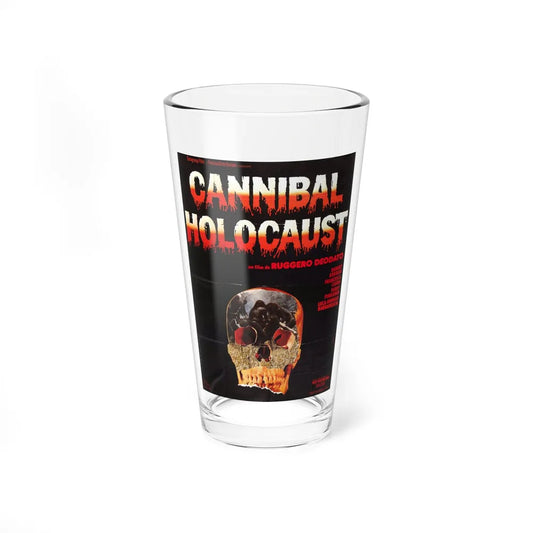 CANNIBAL HOLOCAUST (FRENCH) 1980 Movie Poster - Pint Glass 16oz-16oz-Go Mug Yourself