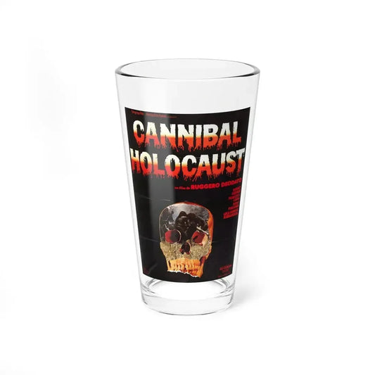 CANNIBAL HOLOCAUST (FRENCH) 1980 Movie Poster - Pint Glass 16oz 16oz - Go Mug Yourself