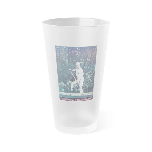 CANNIBAL HOLOCAUST (ITALIAN) 1980 Movie Poster - Frosted Pint Glass 16oz-16oz-Frosted-Go Mug Yourself