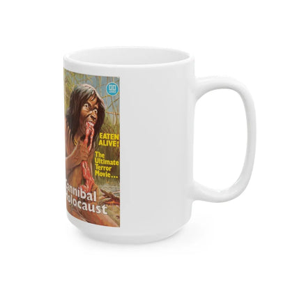 CANNIBAL HOLOCAUST (VHS COVER) - White Coffee Mug-Go Mug Yourself