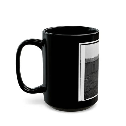 Cannon And Cabin At Chickamauga And Chattanooga National Military Park (U.S. Civil War) Black Coffee Mug - Go Mug Yourself