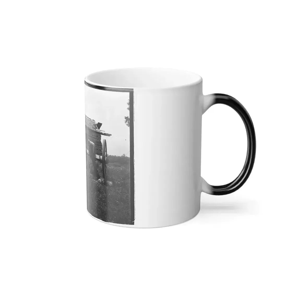 Cannon and Cabin at Chickamauga and Chattanooga National Military Park (U.S. Civil War) Color Changing Coffee Mug 11oz - Go Mug Yourself