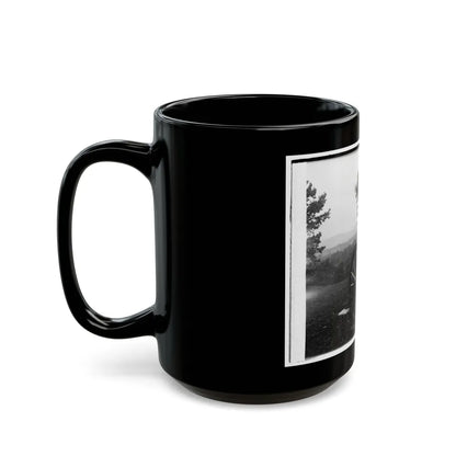 Cannon At Chickamauga And Chattanooga National Military Park (U.S. Civil War) Black Coffee Mug-Go Mug Yourself