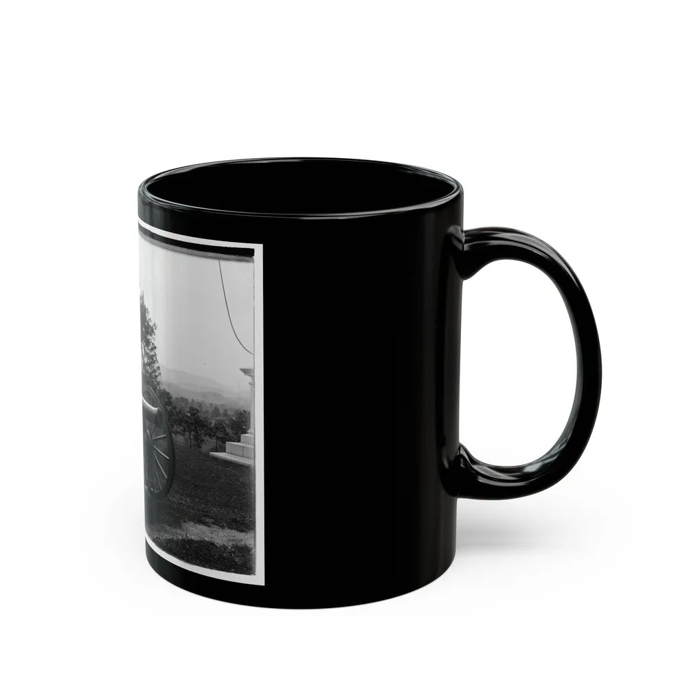 Cannon At Chickamauga And Chattanooga National Military Park (U.S. Civil War) Black Coffee Mug-Go Mug Yourself