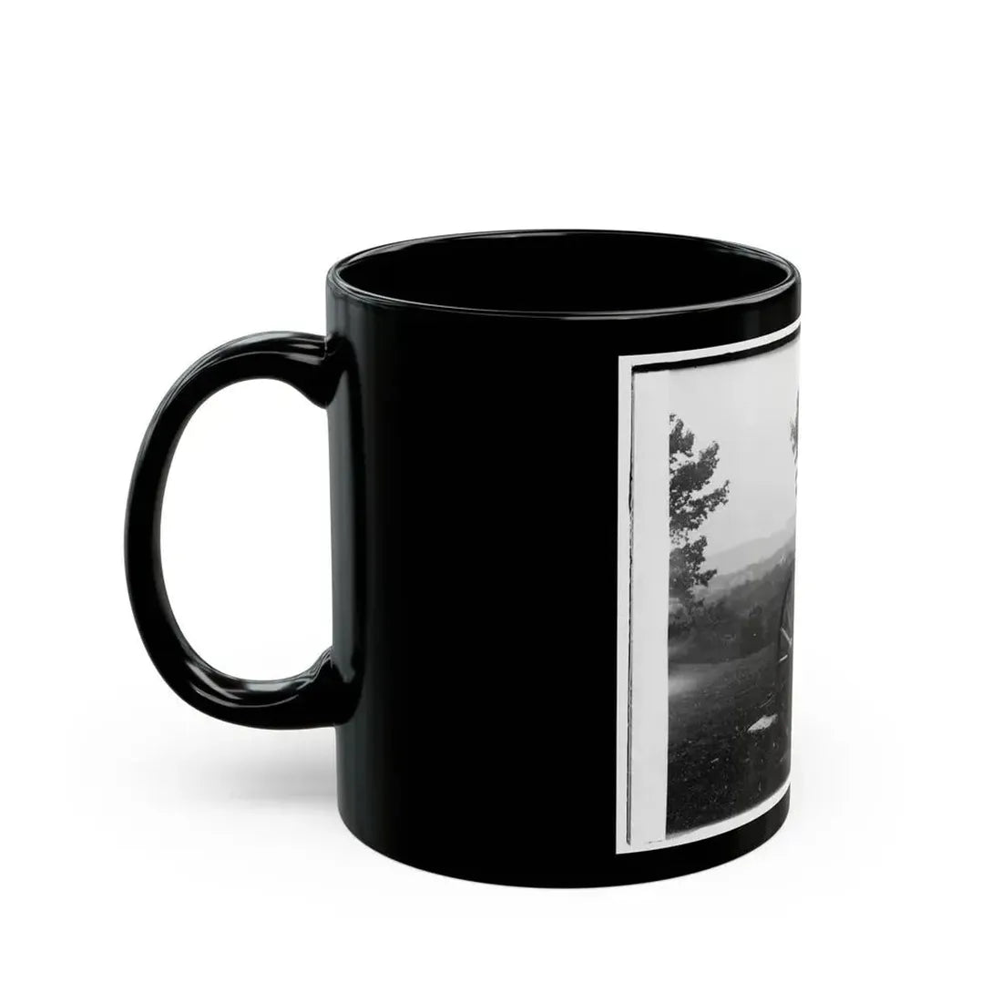 Cannon At Chickamauga And Chattanooga National Military Park (U.S. Civil War) Black Coffee Mug - Go Mug Yourself