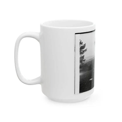 Cannon At Chickamauga And Chattanooga National Military Park (U.S. Civil War) White Coffee Mug - Go Mug Yourself
