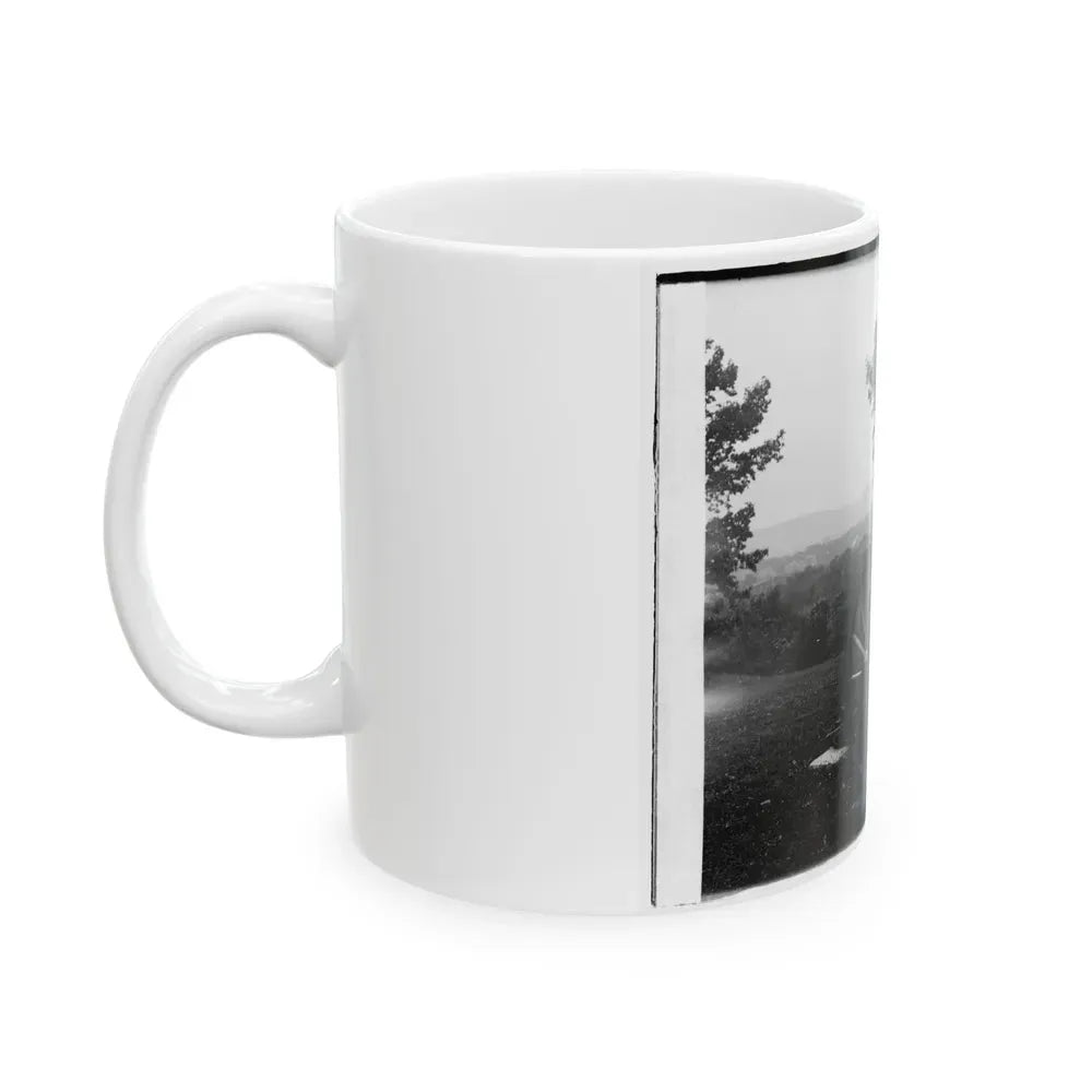 Cannon At Chickamauga And Chattanooga National Military Park (U.S. Civil War) White Coffee Mug - Go Mug Yourself