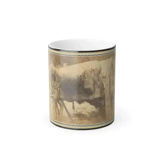 Cannon Mounted in the Camp of Duryea's and Bainbridge's Batteries, 15Th Arkansas Confederate Infantry, Port Hudson, Louisiana 001 (U.S. Civil War) Color Changing Coffee Mug 11oz Default Title 11oz - Go Mug Yourself