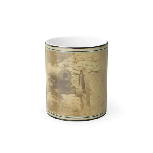 Cannon Mounted in the Camp of Duryea's and Bainbridge's Batteries, 15Th Arkansas Confederate Infantry, Port Hudson, Louisiana (U.S. Civil War) Color Changing Coffee Mug 11oz Default Title 11oz - Go Mug Yourself