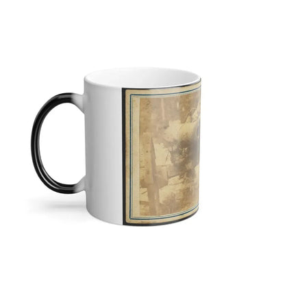 Cannon Mounted in the Camp of Duryea's and Bainbridge's Batteries, 15Th Arkansas Confederate Infantry, Port Hudson, Louisiana (U.S. Civil War) Color Changing Coffee Mug 11oz - Go Mug Yourself