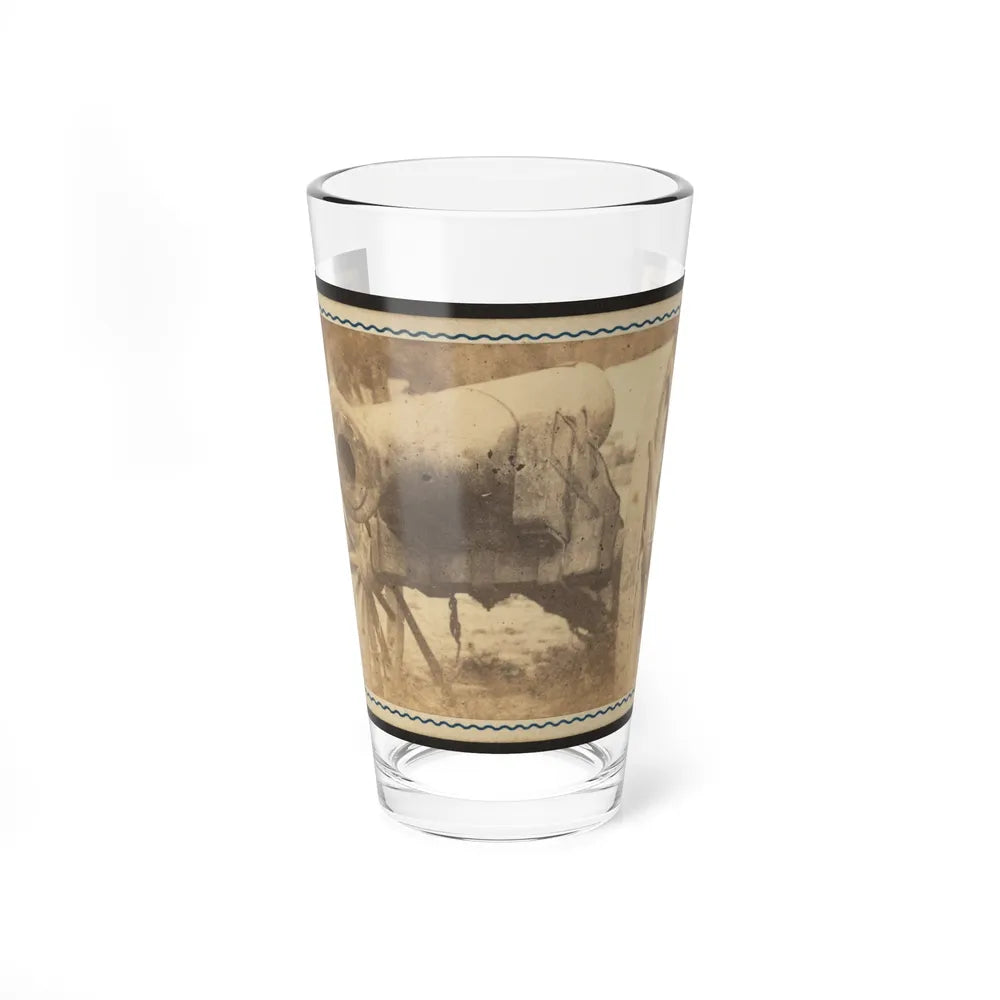 Cannon Mounted In The Camp Of Duryea's And Bainbridge's Batteries, 15th Arkansas Confederate Infantry, Port Hudson, Louisiana 001 (U.S. Civil War) Pint Glass 16oz-16oz-Go Mug Yourself