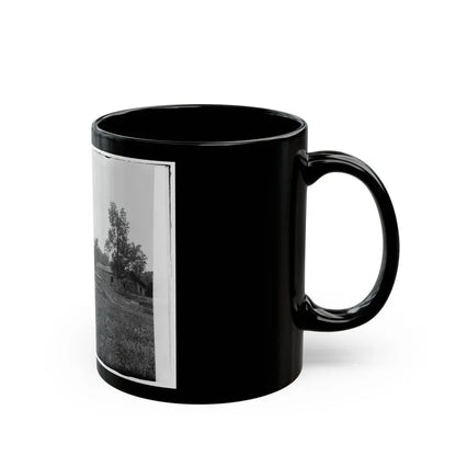 Cannons, Monument, And Cabin At Chickamauga And Chattanooga National Military Park (U.S. Civil War) Black Coffee Mug - Go Mug Yourself