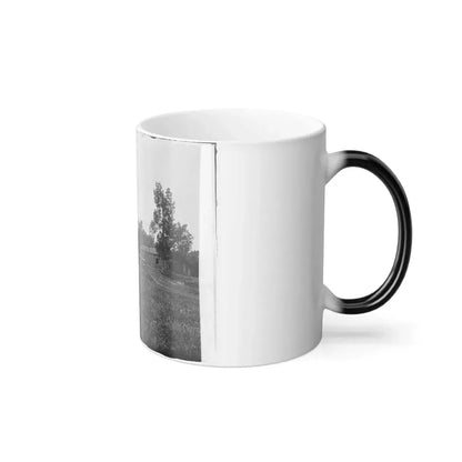 Cannons, Monument, and Cabin at Chickamauga and Chattanooga National Military Park (U.S. Civil War) Color Changing Coffee Mug 11oz - Go Mug Yourself