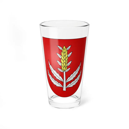 Canobbio-coat of arms (Switzerland) (Coat of Arms) Pint Glass 16oz 16oz - Go Mug Yourself