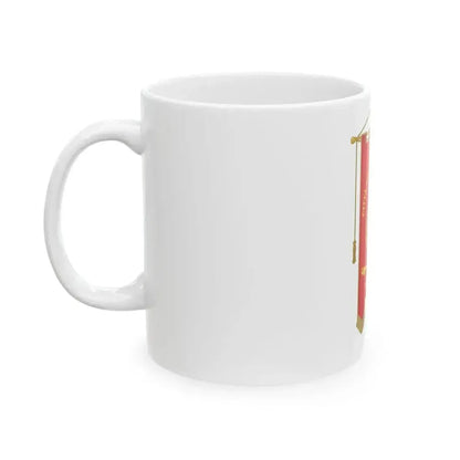 Canosa di Puglia-Gonfalone (Italy) White Coffee Mug - Go Mug Yourself