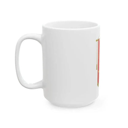 Canosa di Puglia-Gonfalone (Italy) White Coffee Mug - Go Mug Yourself