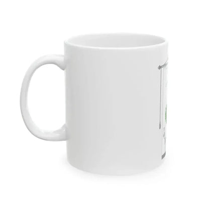 Canosio-Gonfalone (Italy) White Coffee Mug - Go Mug Yourself
