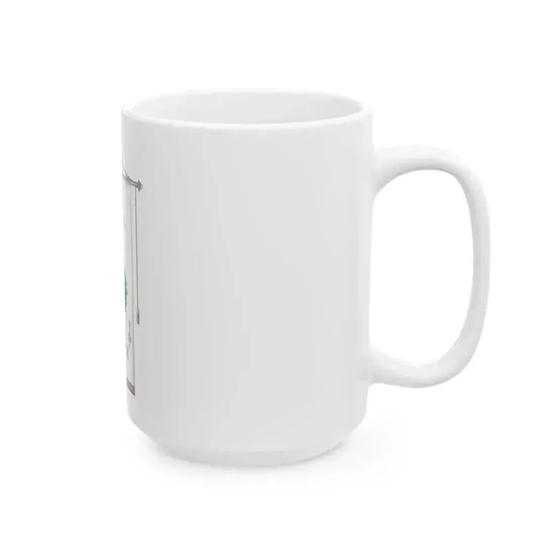 Canosio-Gonfalone (Italy) White Coffee Mug - Go Mug Yourself