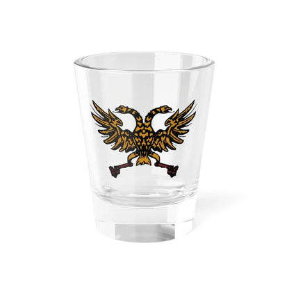 Cantacuzene eagle in crest or 1682 (Algeria) (Coat of Arms) Shot Glass 1.5oz 1.5oz - Go Mug Yourself