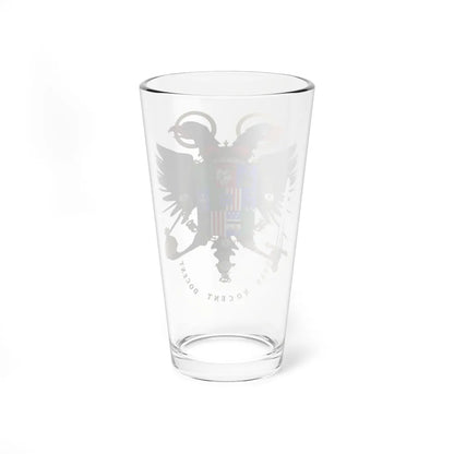 Cantacuzino family coat of arms variant ca. 1900 (Algeria) (Coat of Arms) Pint Glass 16oz - Go Mug Yourself