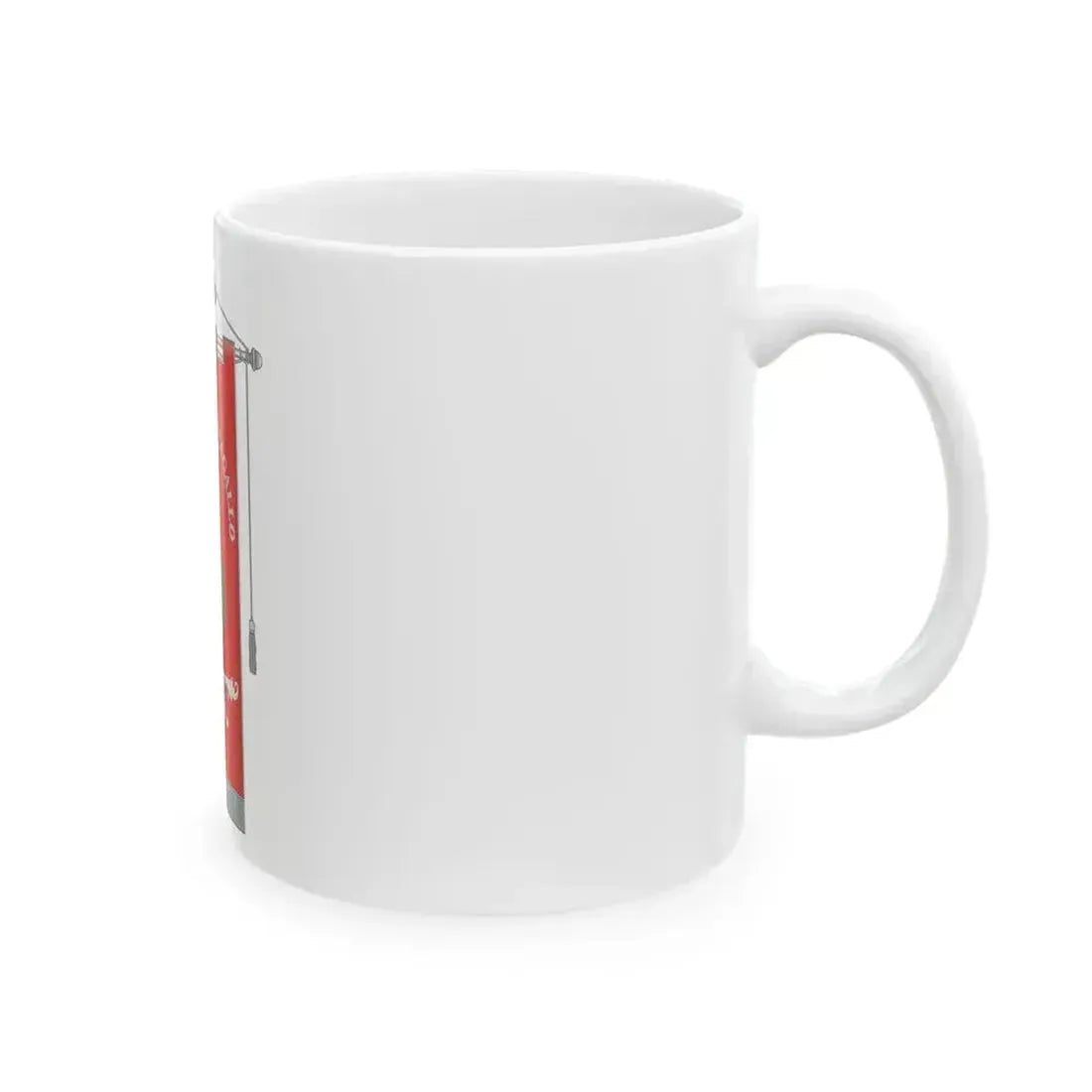 Cantagallo-Gonfalone (Italy) White Coffee Mug - Go Mug Yourself