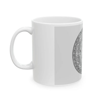 Canvas of the Aztec People (Mexico) White Coffee Mug - Go Mug Yourself