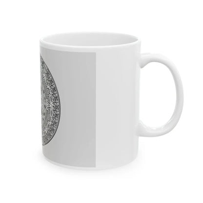 Canvas of the Aztec People (Mexico) White Coffee Mug - Go Mug Yourself