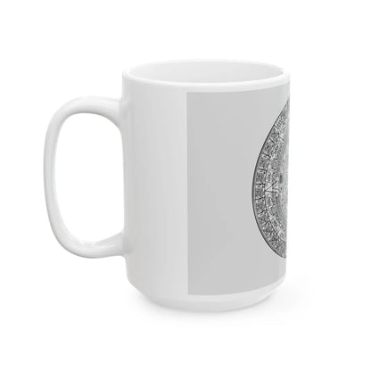 Canvas of the Aztec People (Mexico) White Coffee Mug - Go Mug Yourself