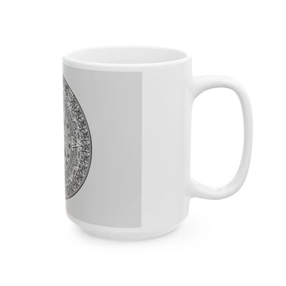 Canvas of the Aztec People (Mexico) White Coffee Mug - Go Mug Yourself