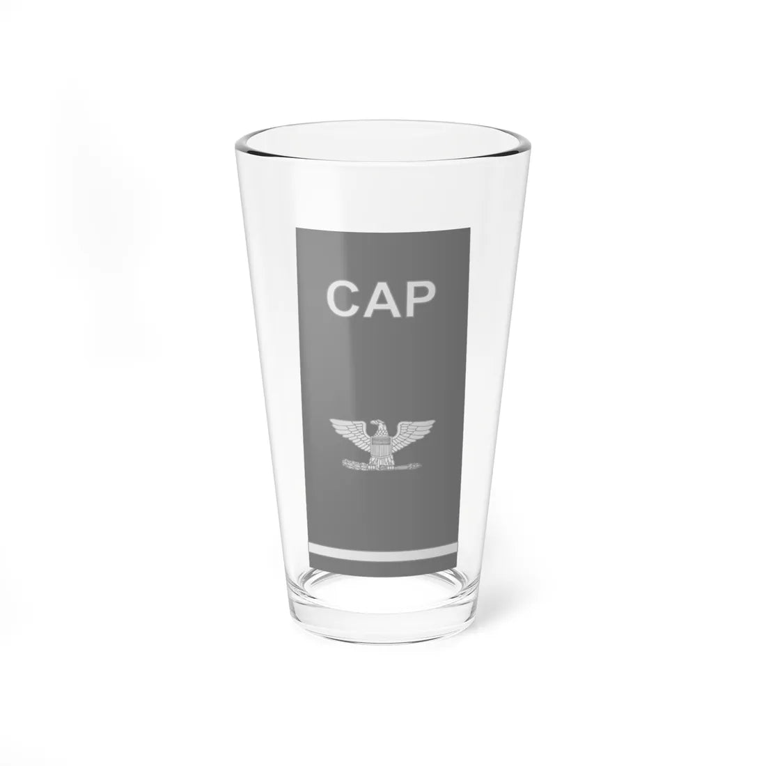 CAP O6 (United States) (Military Rank) Pint Glass 16oz 16oz - Go Mug Yourself
