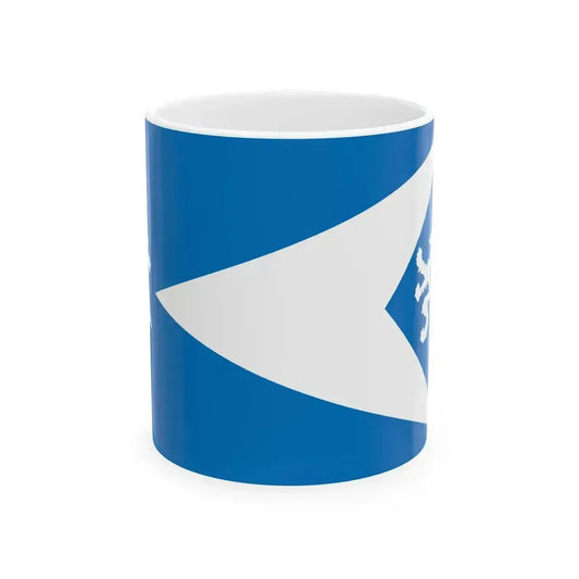 Cap Sizun traditional district flag (France) White Coffee Mug 11oz - Go Mug Yourself