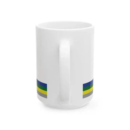 Cape Breton Island Flag Eagle (Canada) White Coffee Mug - Go Mug Yourself