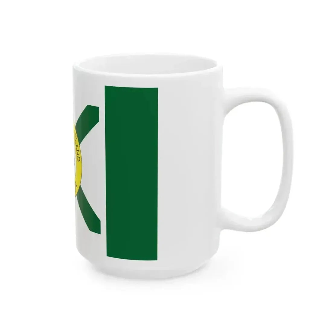 Cape Breton Island Flag Popular (Canada) White Coffee Mug - Go Mug Yourself