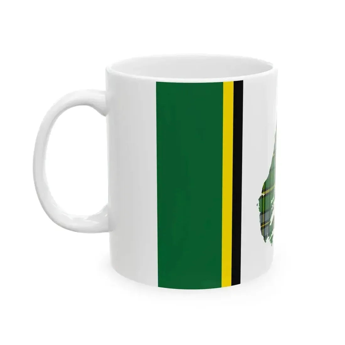 Cape Breton Island Flag Unofficial 1990s (Canada) White Coffee Mug - Go Mug Yourself