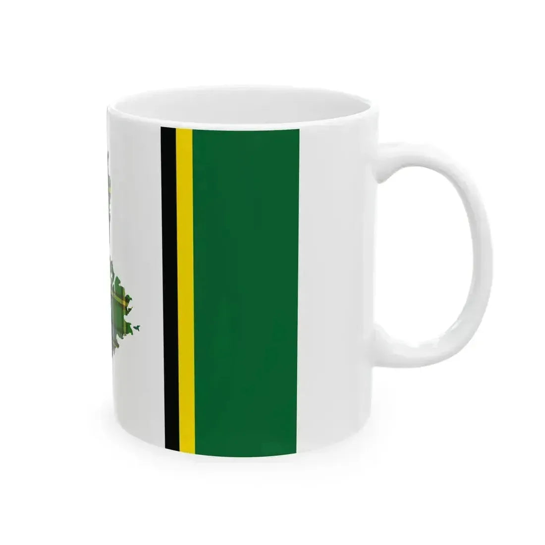 Cape Breton Island Flag Unofficial 1990s (Canada) White Coffee Mug - Go Mug Yourself