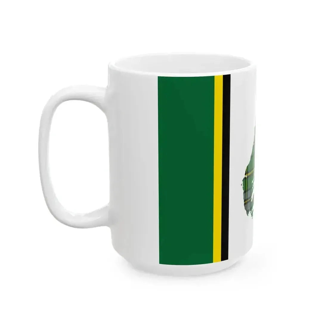 Cape Breton Island Flag Unofficial 1990s (Canada) White Coffee Mug - Go Mug Yourself