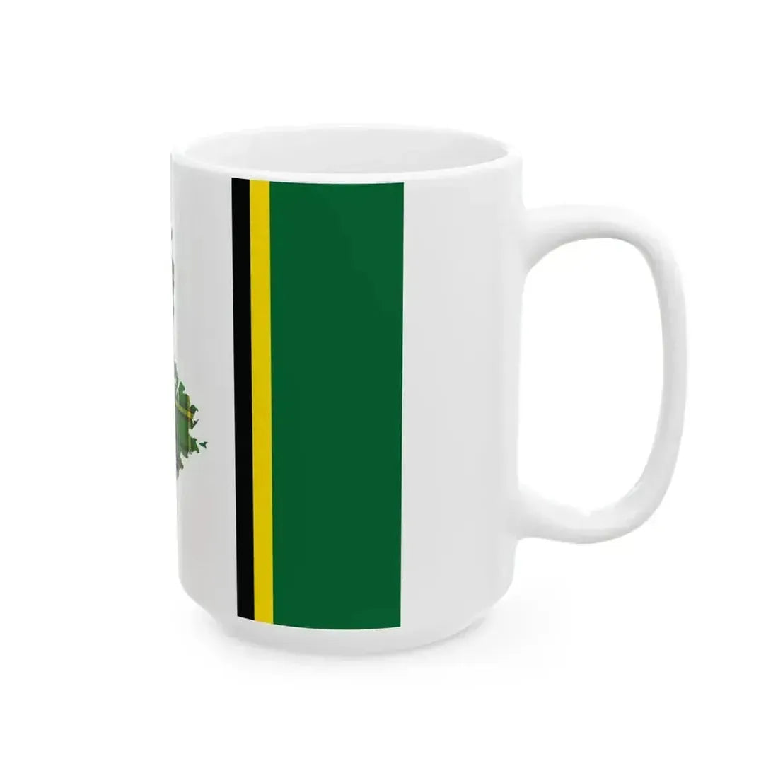 Cape Breton Island Flag Unofficial 1990s (Canada) White Coffee Mug - Go Mug Yourself