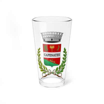 Capena-Stemma (Italy) (Coat of Arms) Pint Glass 16oz 16oz - Go Mug Yourself