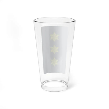 CapFAB (Bolivia) (Military Rank) Pint Glass 16oz - Go Mug Yourself