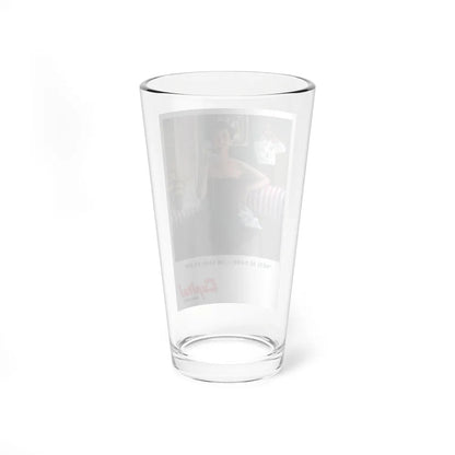 Capital Airlines ad, We'll Be There ... He Came By Air (Magazine Illustration) Pint Glass 16oz-Go Mug Yourself