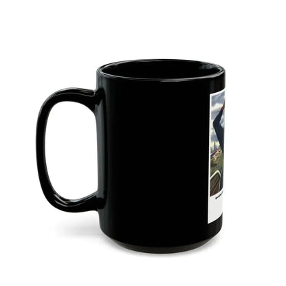 Capital Airlines advertisement - Black Coffee Mug - Go Mug Yourself