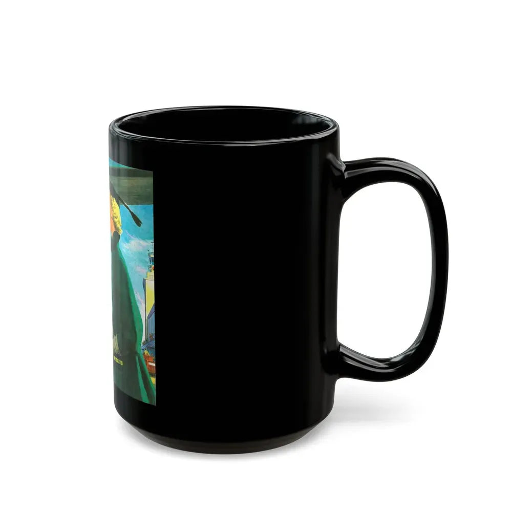Capital Airlines advertisement, Collier's, March 15, 1952 - Black Coffee Mug - Go Mug Yourself