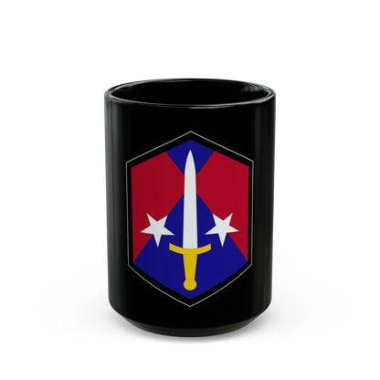 Capital Military Assistance Command (U.S. Army) Black Coffee Mug-15oz-Go Mug Yourself