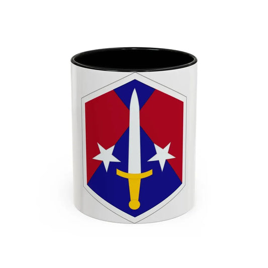 Capital Military Assistance Command (U.S. Army) Accent Coffee Mug 11oz Black - Go Mug Yourself