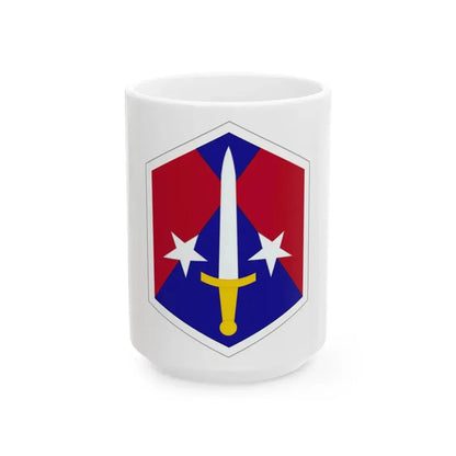 Capital Military Assistance Command (U.S. Army) White Coffee Mug 15oz - Go Mug Yourself
