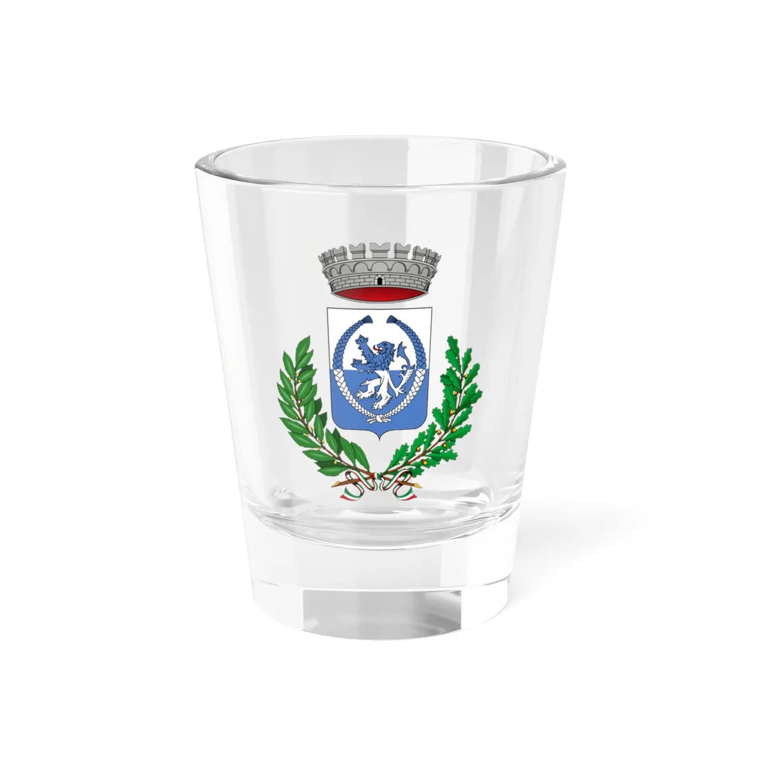 Caponago-Stemma (Italy) (Coat of Arms) Shot Glass 1.5oz 1.5oz - Go Mug Yourself