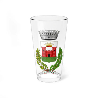Capoterra-Stemma (Italy) (Coat of Arms) Pint Glass 16oz 16oz - Go Mug Yourself