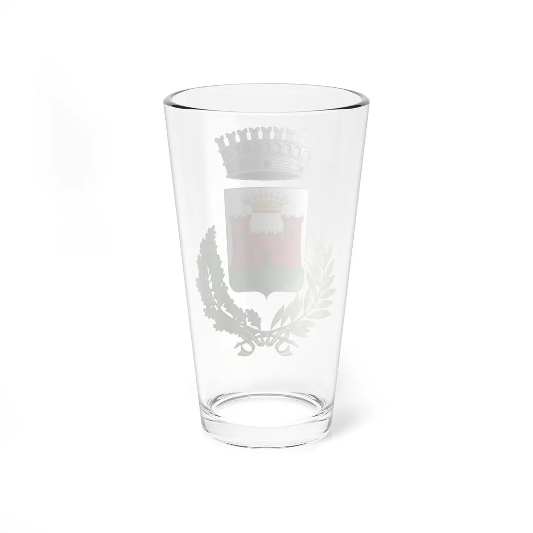 Capoterra-Stemma (Italy) (Coat of Arms) Pint Glass 16oz - Go Mug Yourself